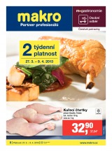 Makro Gastronomie �erstv� potraviny od 27.3.2013, strana 1 