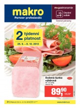 Makro �erstv� potraviny od 25.9.2013, strana 1 