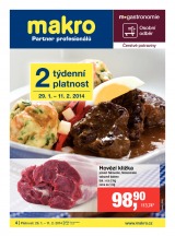 Makro Gastronomie �erstv� od 29.1.2014, strana 1 